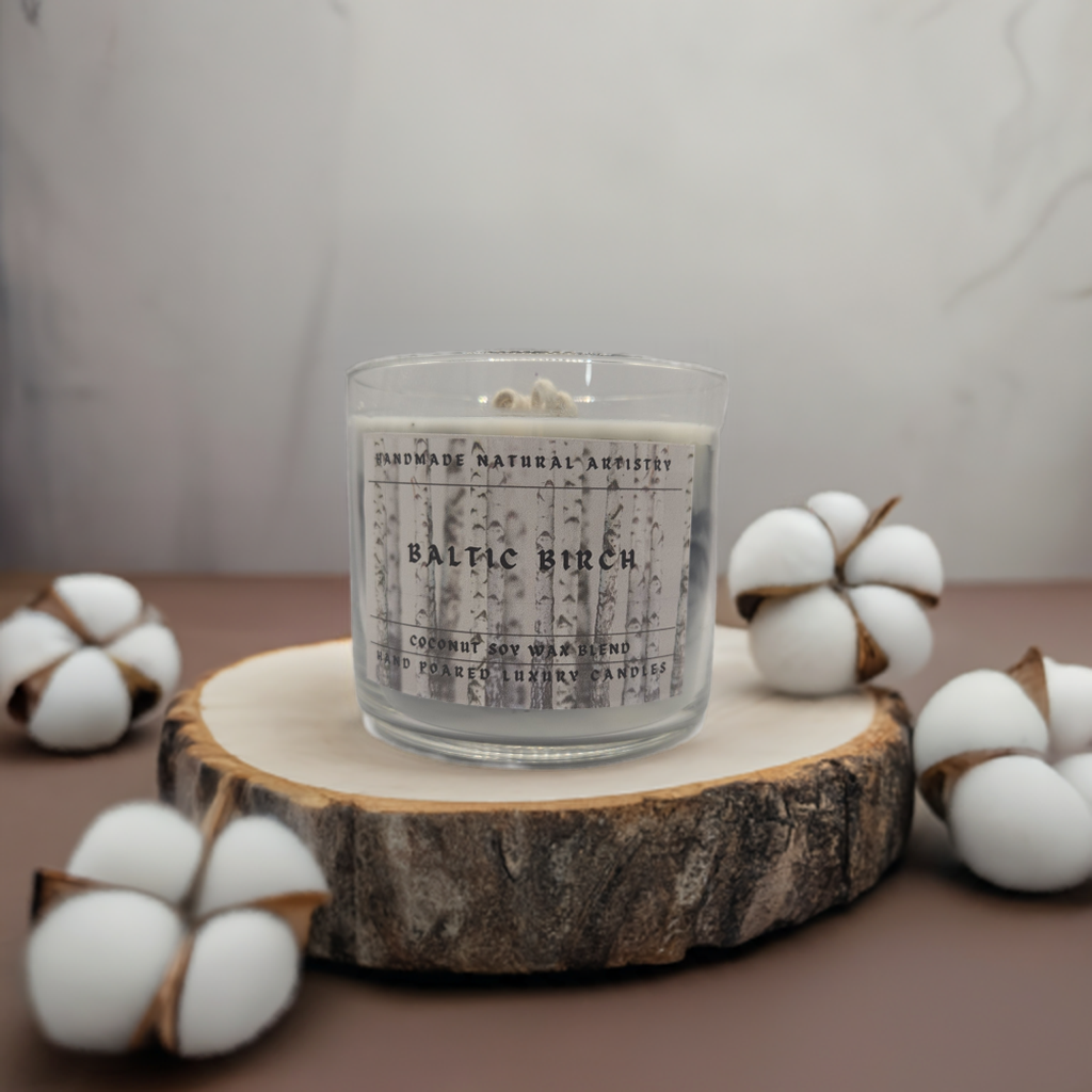 Baltic birch 16 oz candle