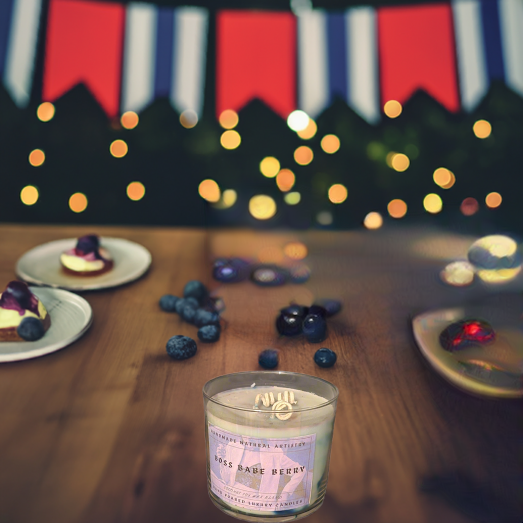 Boss babe berry 16 oz 3 wick candle