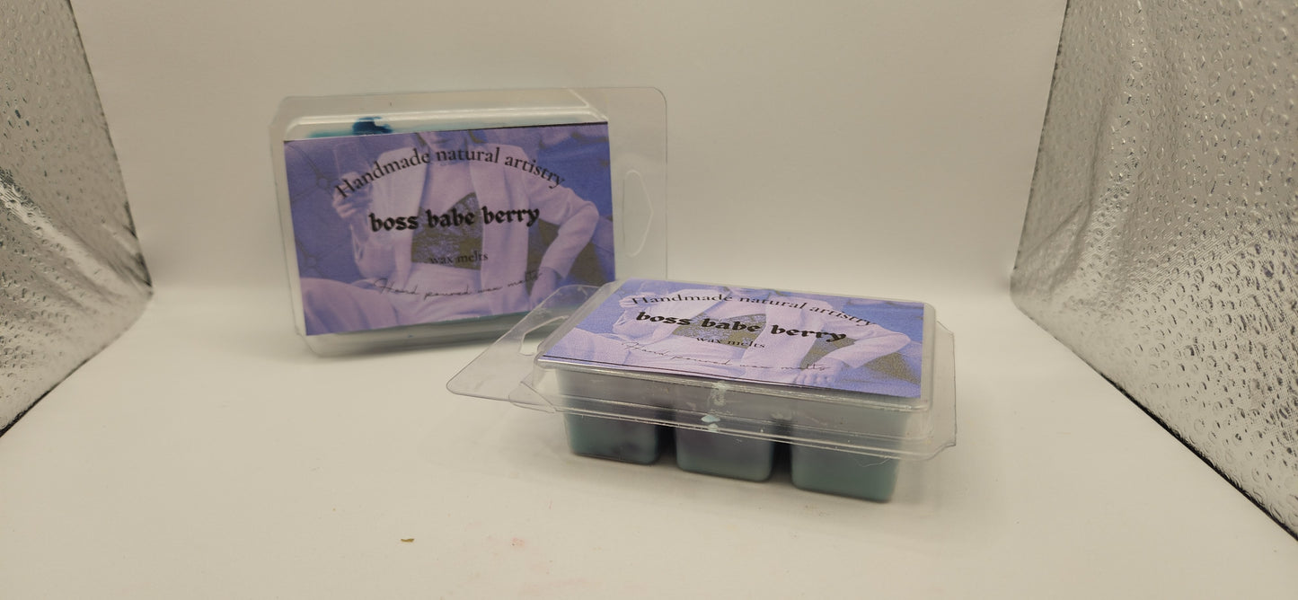 wax melt blueberry super strong wax melt Boss babe berry 2.5 oz wax melt