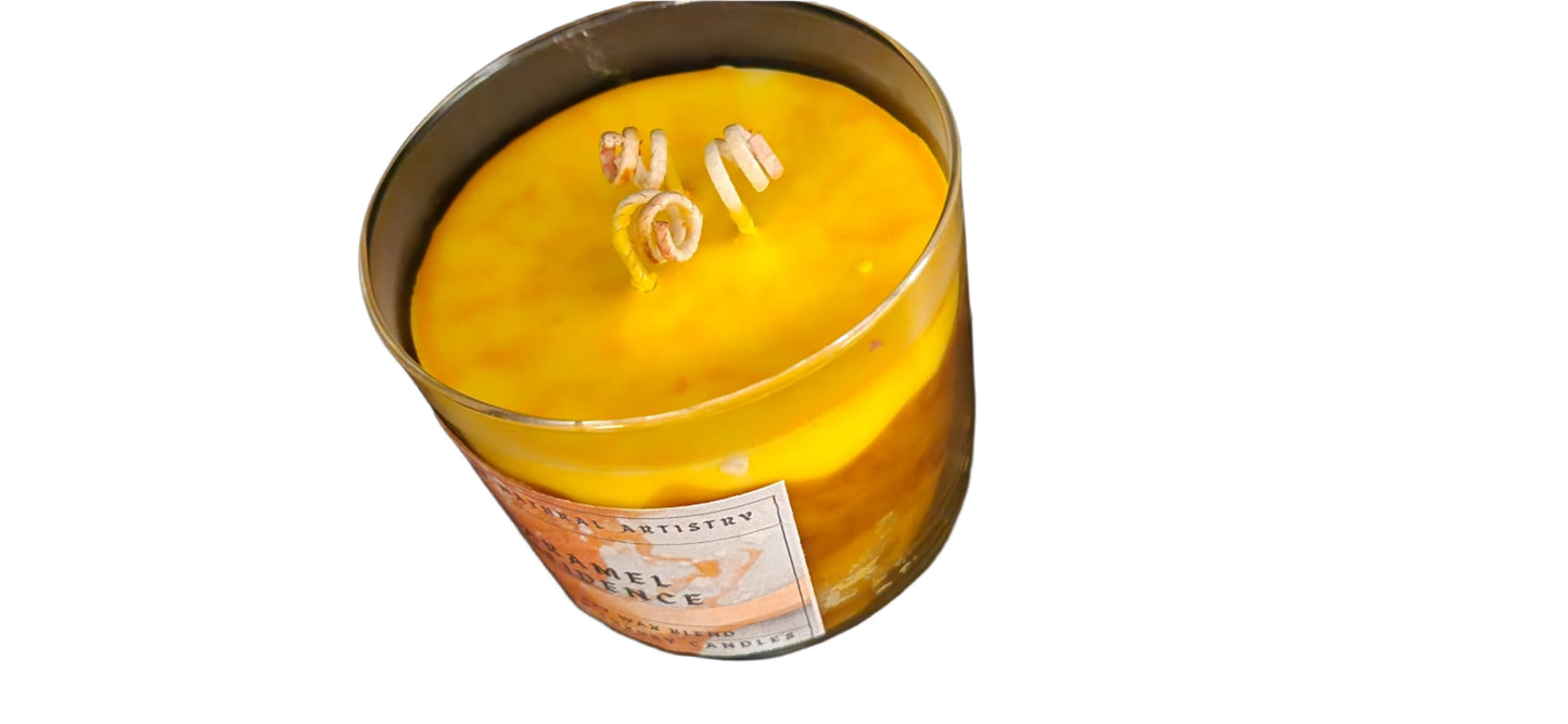 Caramel confidence 16 oz lux 3 wick candle