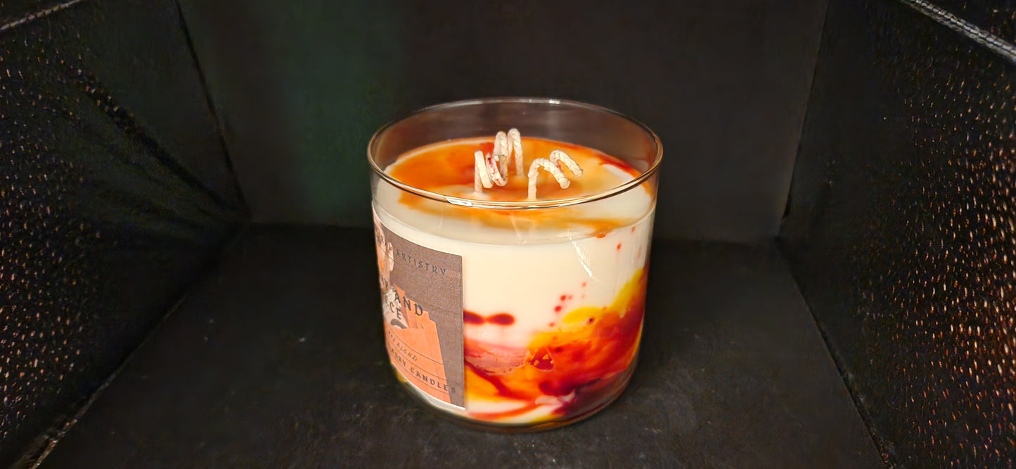 Peachy and fierce 16 oz 3 wick candle