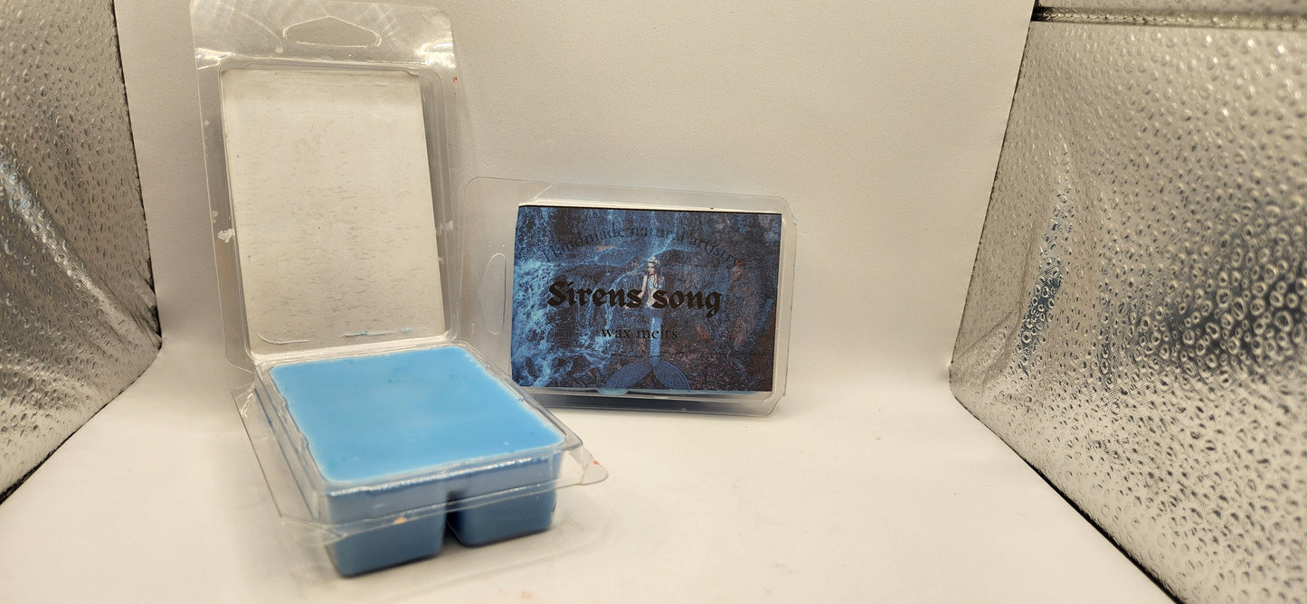Wax melt super strong clean wax melt for clean aesthetic home fragrance Sirens song 2.5 oz wax melt