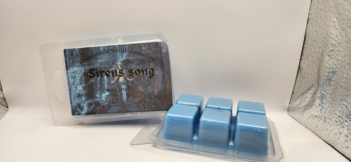Wax melt super strong clean wax melt for clean aesthetic home fragrance Sirens song 2.5 oz wax melt