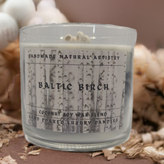 Baltic birch 16 oz candle