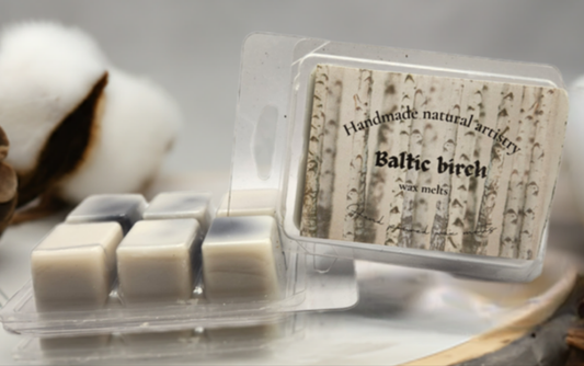 Wax melt for cabin vibes earthy scent wax melt birch scented wax melt woody scent wax melt Baltic birch 2.5 oz wax melt