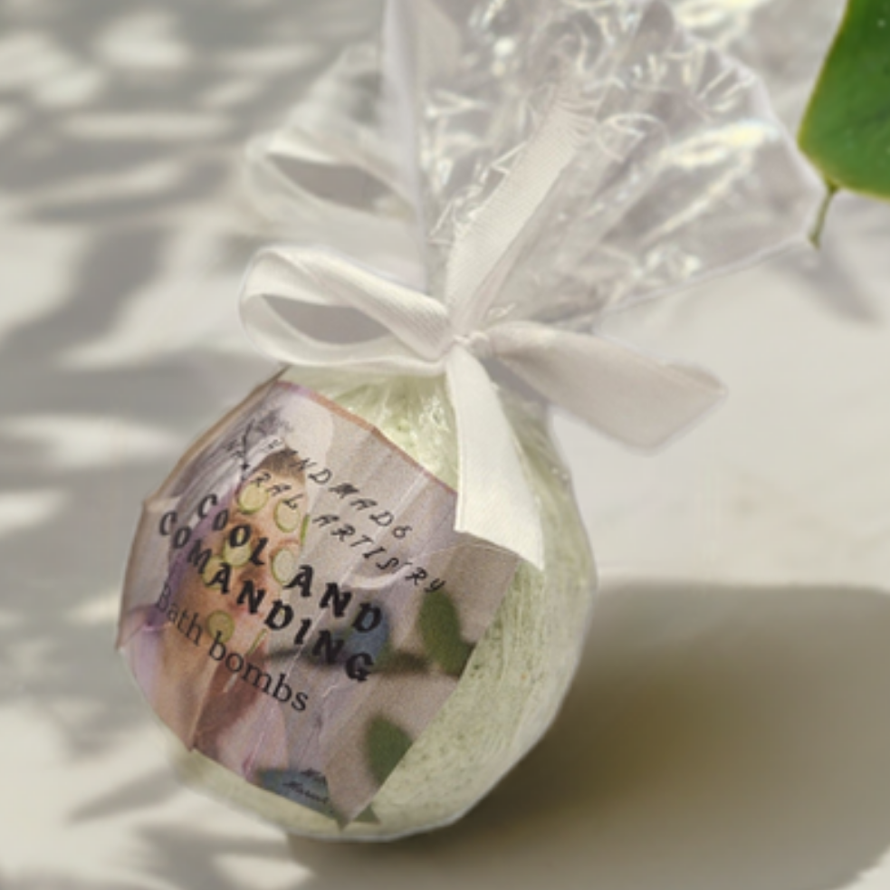 Bath bomb gift for her bathbomb gift aromatherapy gift to relax for mom gift  Cucumber and melon scented