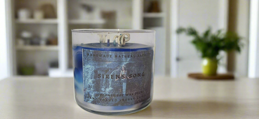 3 wick candle for boyfreind gift for her candle clean scented candle lore gift Sirens song 16 oz 3 wick candle