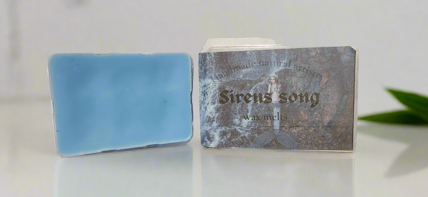 Wax melt super strong clean wax melt for clean aesthetic home fragrance Sirens song 2.5 oz wax melt