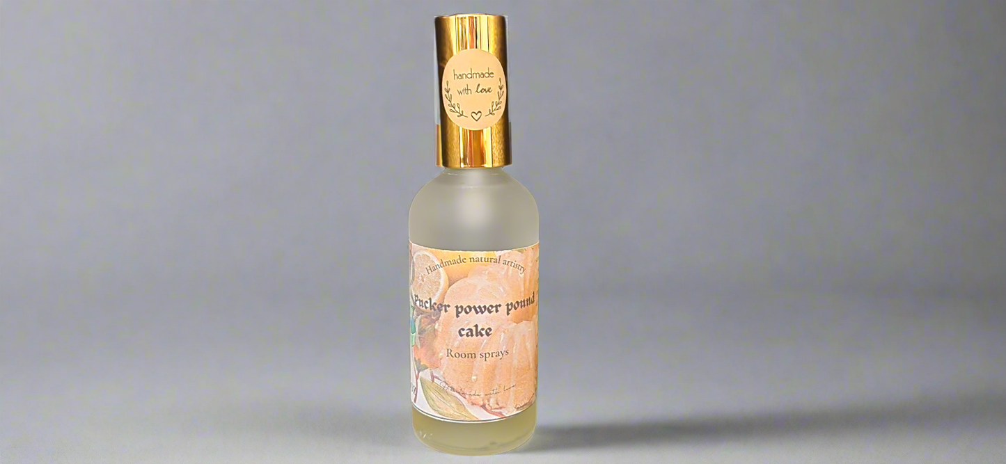 Pucker power pound cake 3.8 oz lux room spray