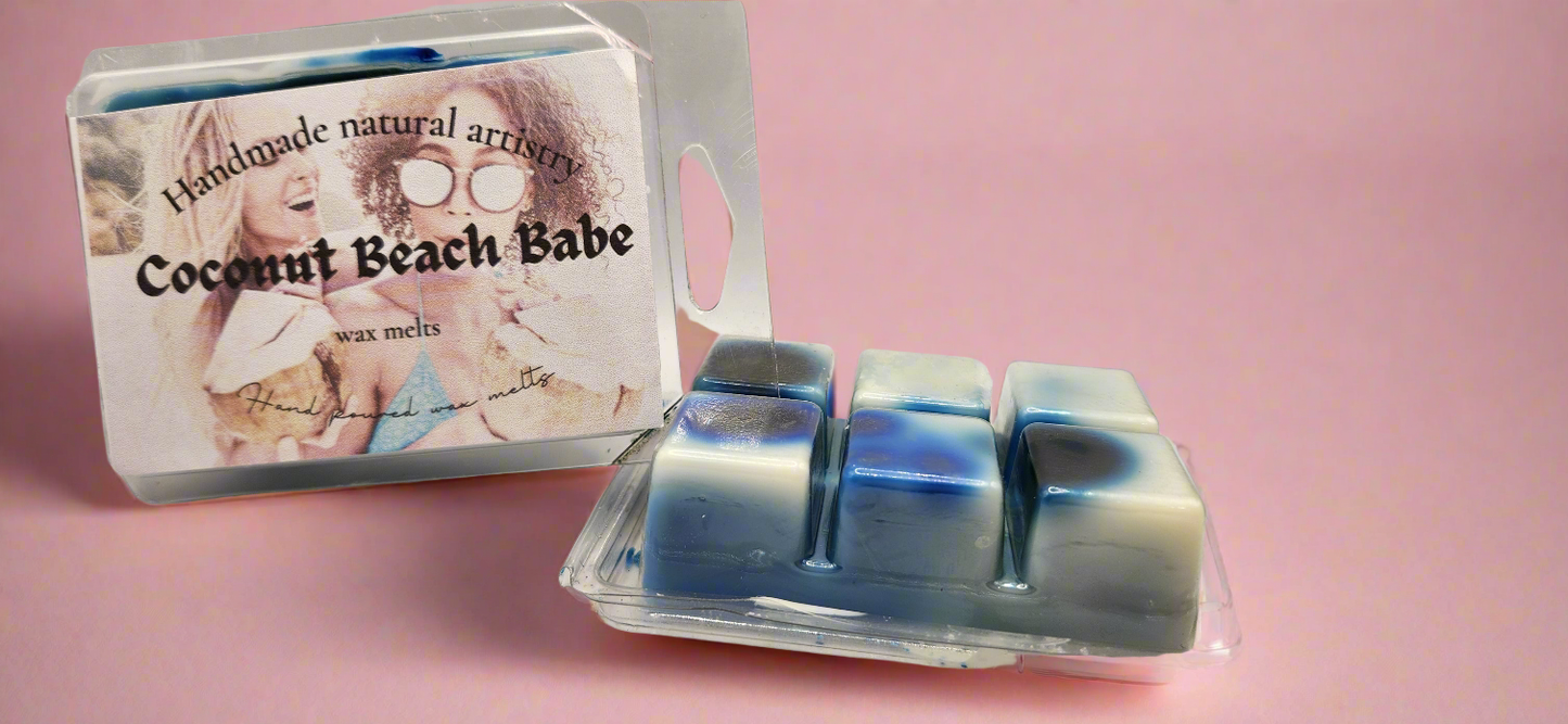 Coconut Beach Babe Wax Melt - Tropical Island Vibe