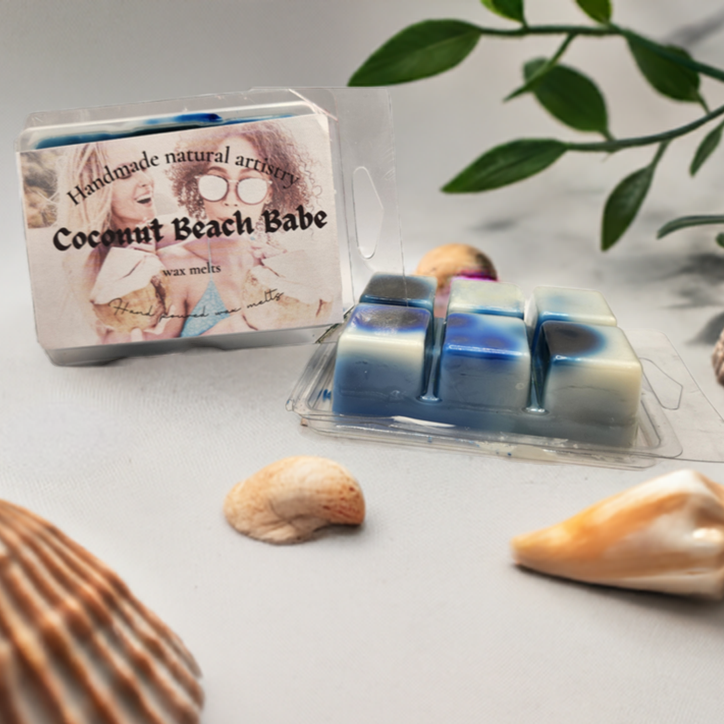 Coconut Beach Babe Wax Melt - Tropical Island Vibe