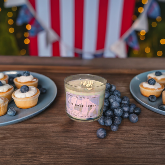 Boss babe berry 16 oz 3 wick candle