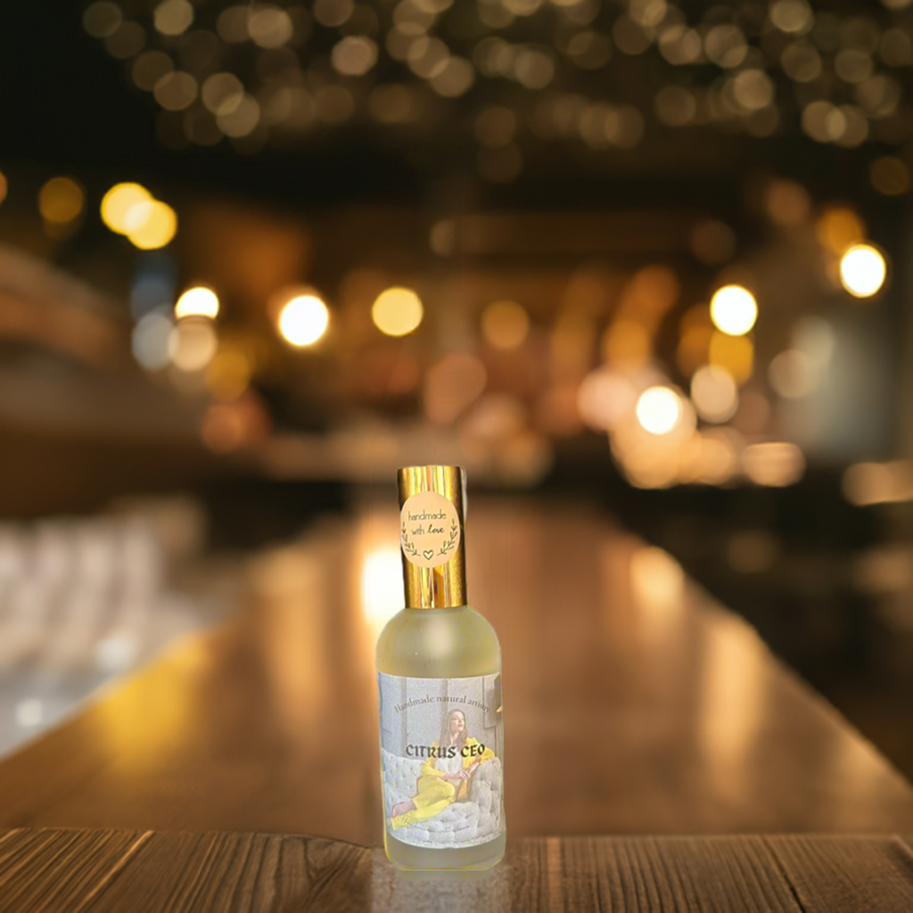Room spray for living room house warming gift handcrafted roomspray for wife margarita and lemongrass scented aromatherapy room spray for girlfriend  citrus scented Citrus Ceo 3.8 oz lux room spray