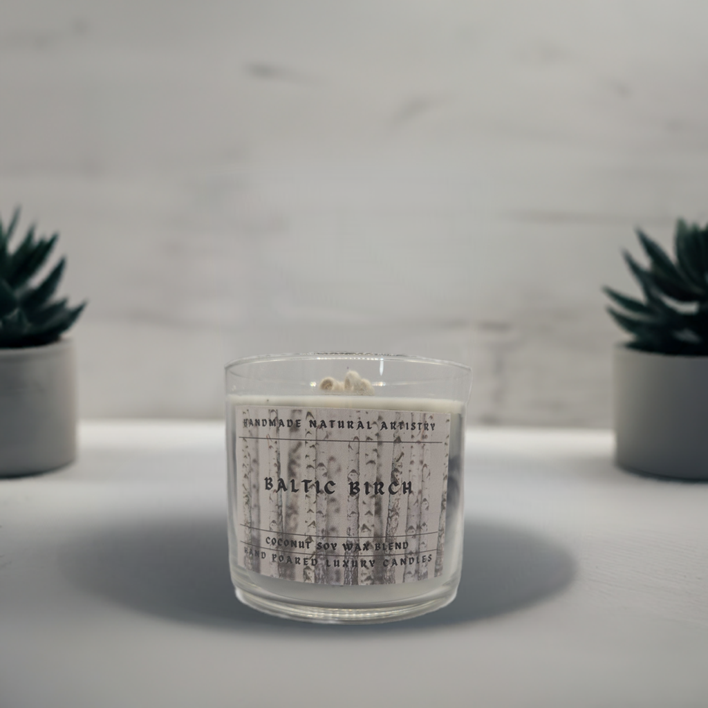 Baltic birch 16 oz candle