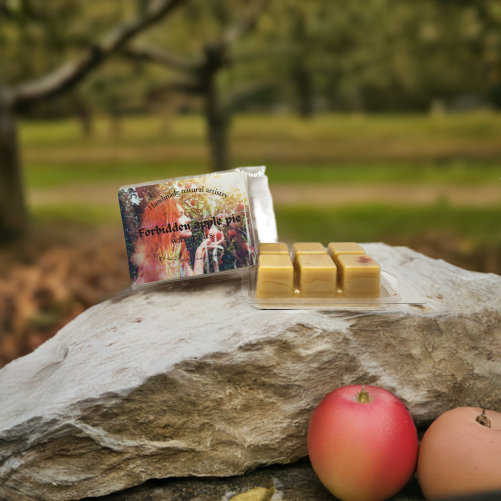 Wax melt for southern kitchen bakery vibes wax melt fruity apple pie scent wax melt super strong wax melt Forbidden apple pie 2.5 oz wax melt
