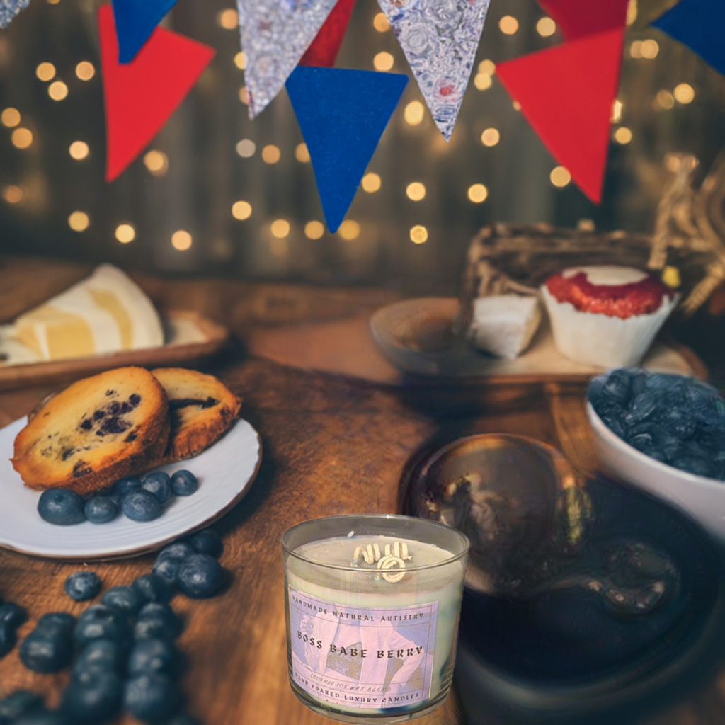 Boss babe berry 16 oz 3 wick candle
