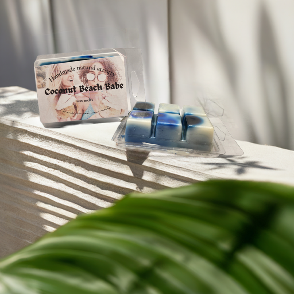 Coconut Beach Babe Wax Melt - Tropical Island Vibe