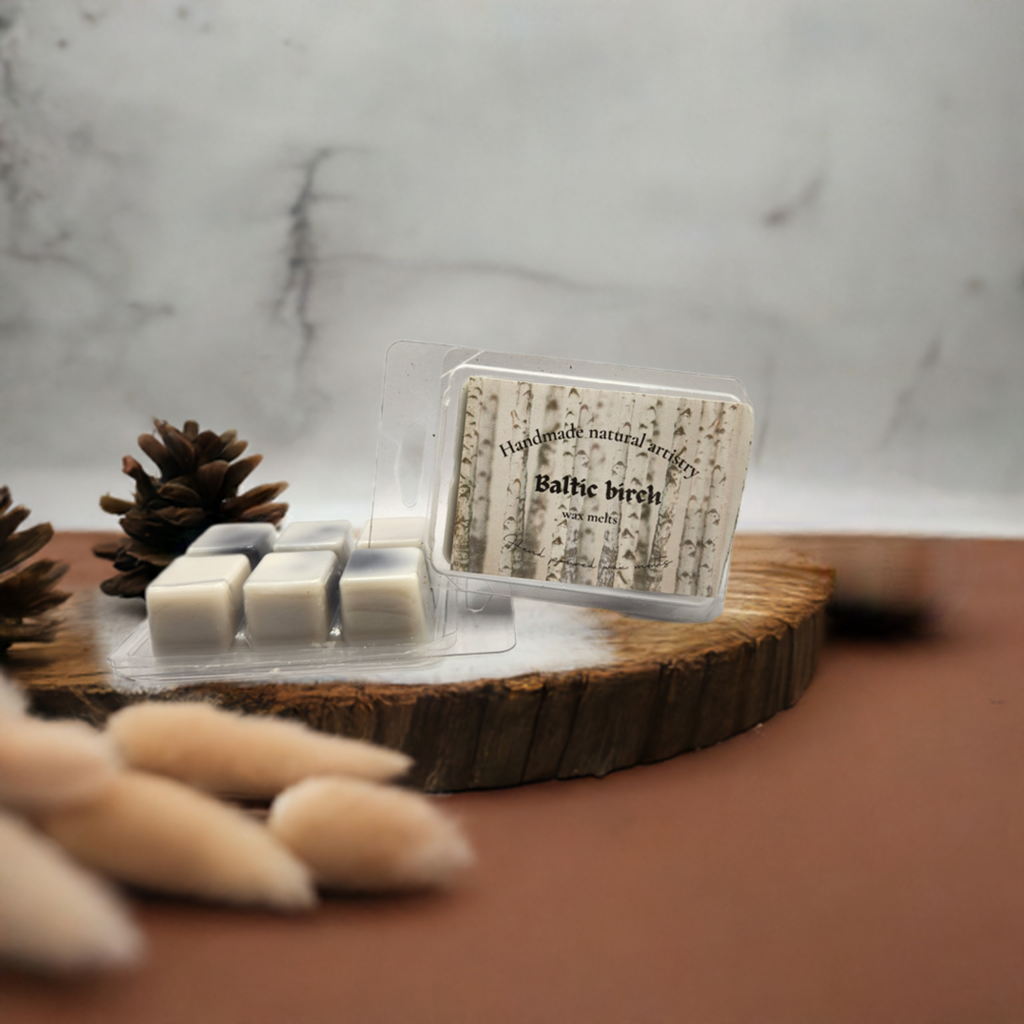 Wax melt for cabin vibes earthy scent wax melt birch scented wax melt woody scent wax melt Baltic birch 2.5 oz wax melt
