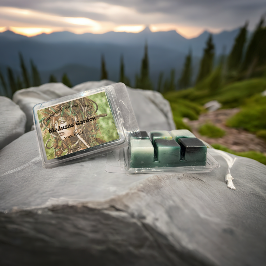 Medussas Garden Wax Melt - Earthy Forest Scent for Cabin Vibes