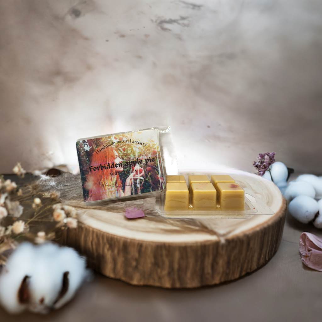 Wax melt for southern kitchen bakery vibes wax melt fruity apple pie scent wax melt super strong wax melt Forbidden apple pie 2.5 oz wax melt