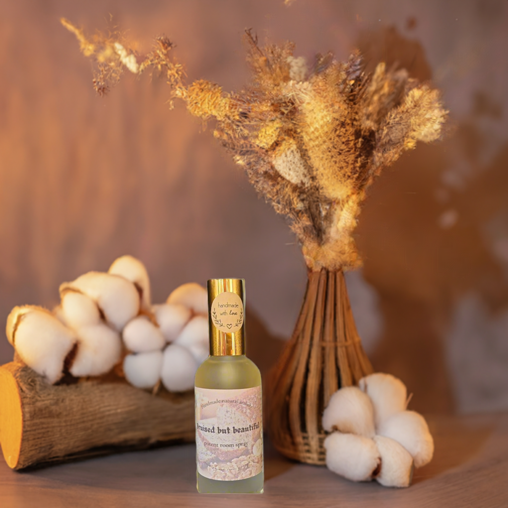 Room spray for her roomspray gift for mom bakery scented room spray gift for girlfreind bannana nut bread scented Bruised but beautiful 3.8 oz lux room spray