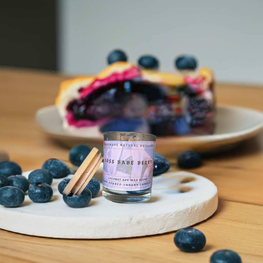 Boss Babe Berry 6 oz Craclking Wood Wick Candle