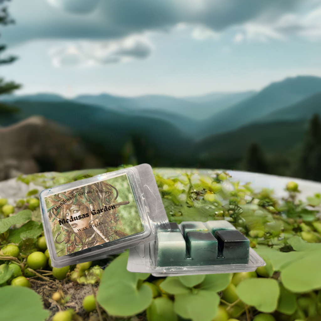 Medussas Garden Wax Melt - Earthy Forest Scent for Cabin Vibes
