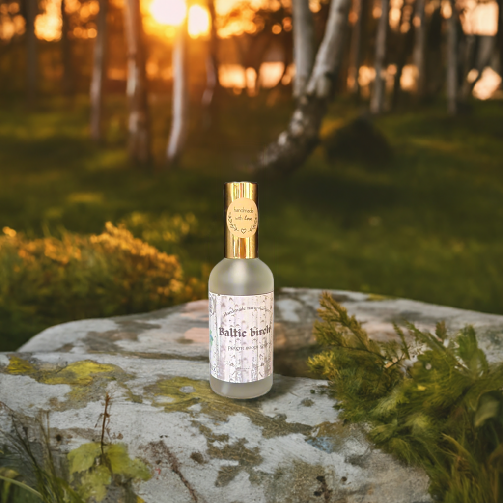 Room spray wood scented birch for husband gift for garage boyfreind gift for dorm wood scented room spray cabin vibes birch scented frosted glass room spray Baltic Birch 3.8 oz lux room spray