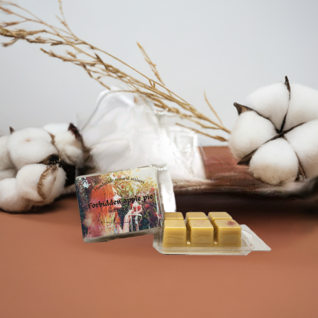 Wax melt for southern kitchen bakery vibes wax melt fruity apple pie scent wax melt super strong wax melt Forbidden apple pie 2.5 oz wax melt
