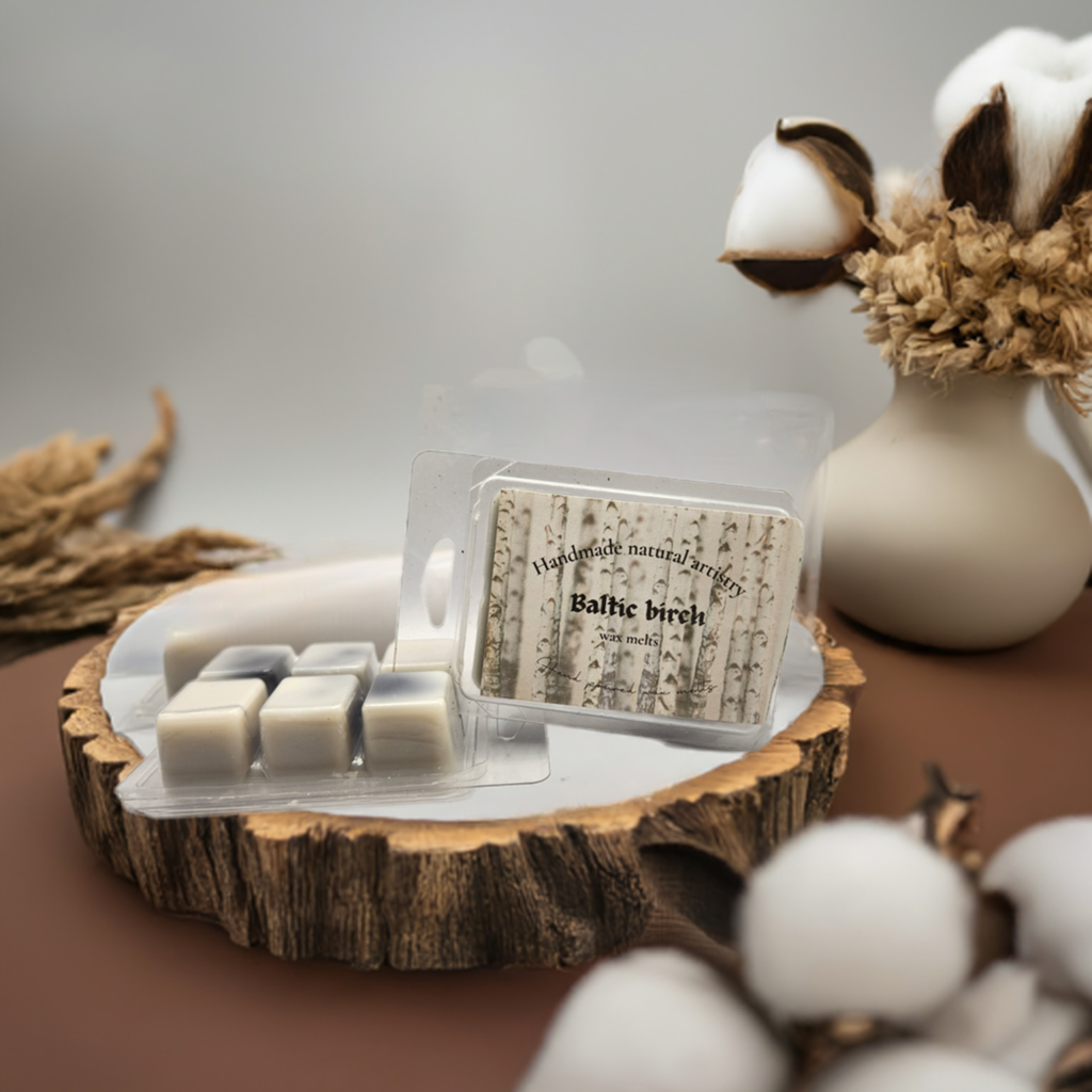 Wax melt for cabin vibes earthy scent wax melt birch scented wax melt woody scent wax melt Baltic birch 2.5 oz wax melt