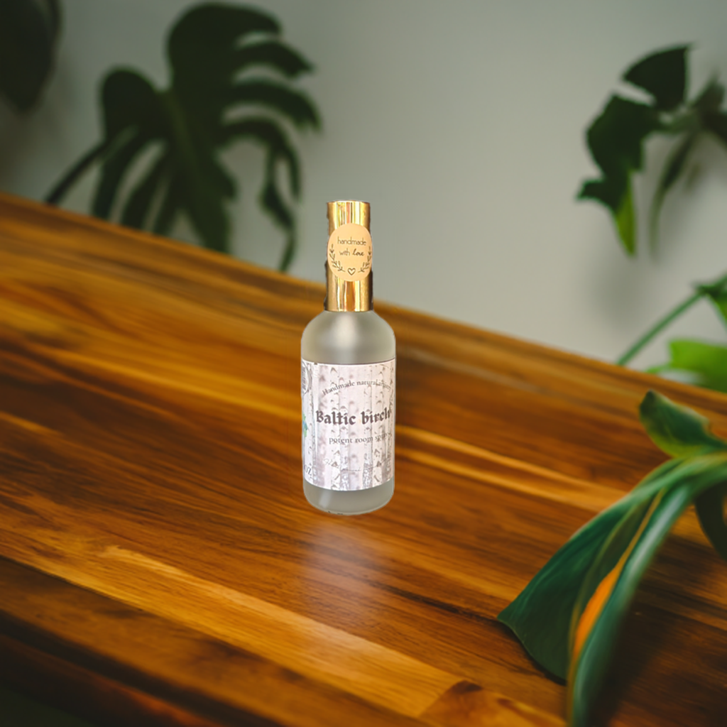 Room spray wood scented birch for husband gift for garage boyfreind gift for dorm wood scented room spray cabin vibes birch scented frosted glass room spray Baltic Birch 3.8 oz lux room spray