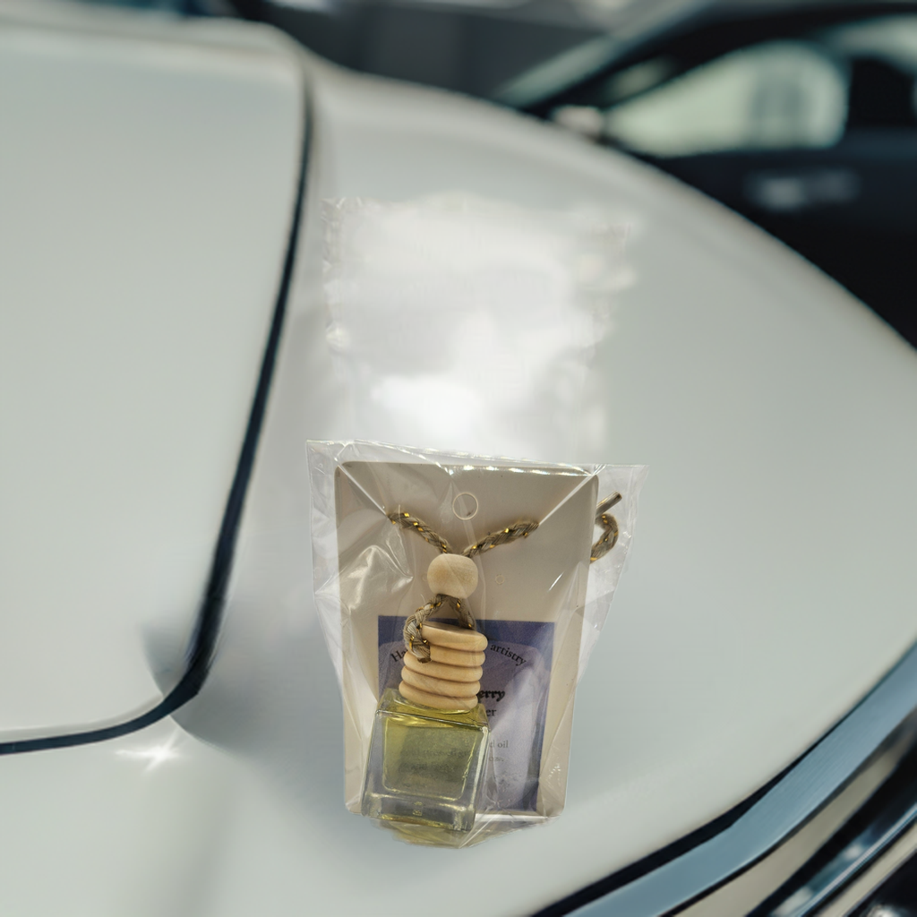 Luxurious Car Diffuser - Blueberry Boss Babe Scent | Handmade Natural Artistry