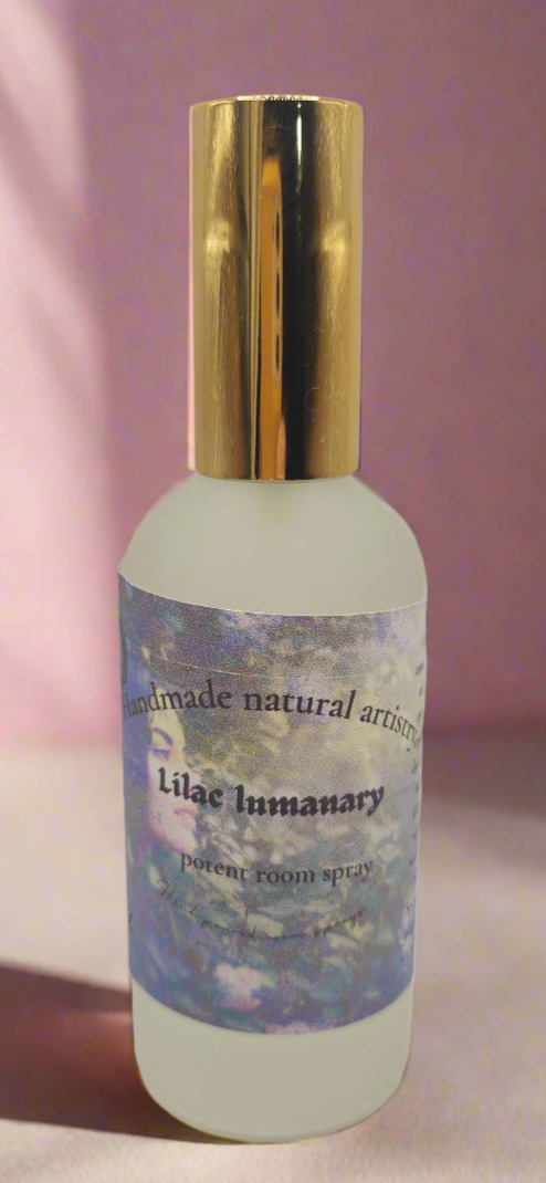 Lilac Luminary Room Spray - Soothing Lilac Scent for Home | Handmade Natural Artistry