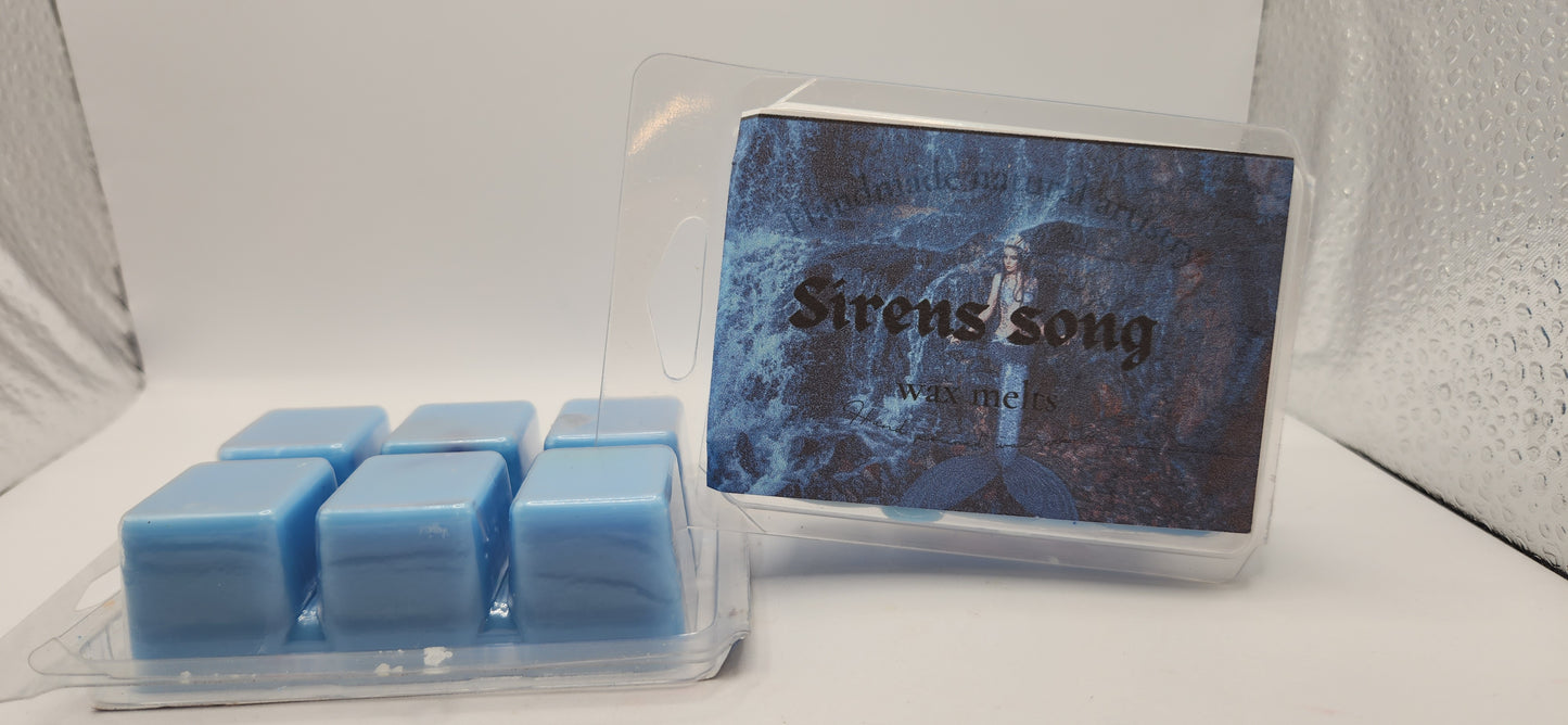 Wax melt super strong clean wax melt for clean aesthetic home fragrance Sirens song 2.5 oz wax melt