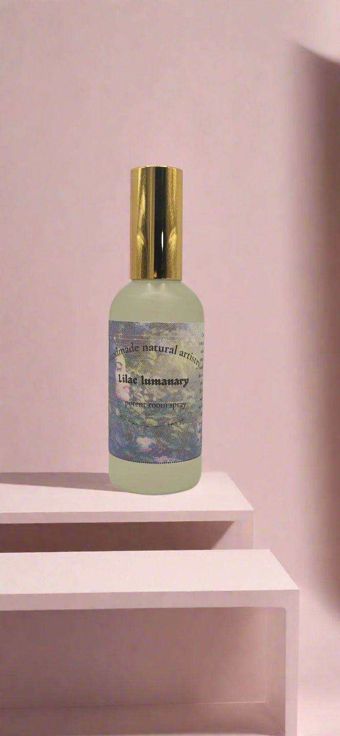 Lilac Luminary Room Spray - Soothing Lilac Scent for Home | Handmade Natural Artistry