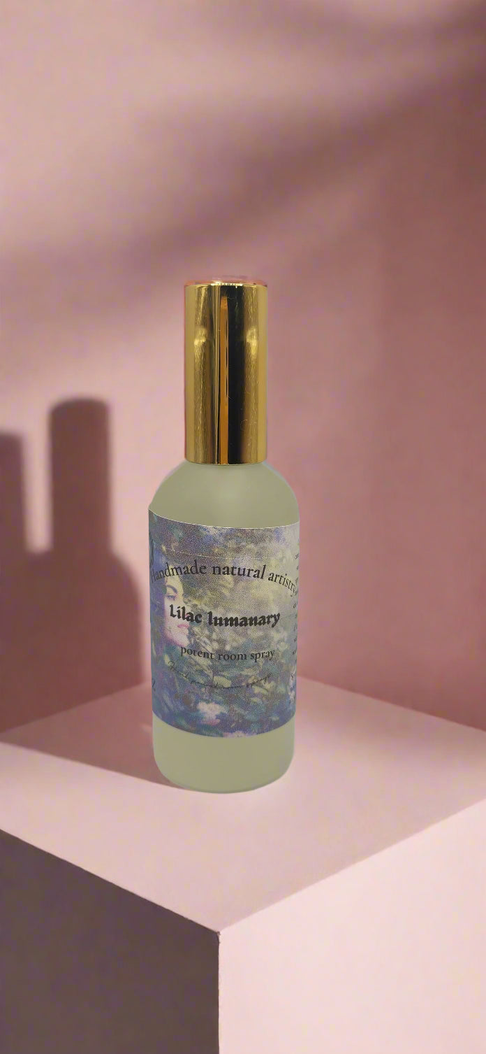 Lilac Luminary Room Spray - Soothing Lilac Scent for Home | Handmade Natural Artistry