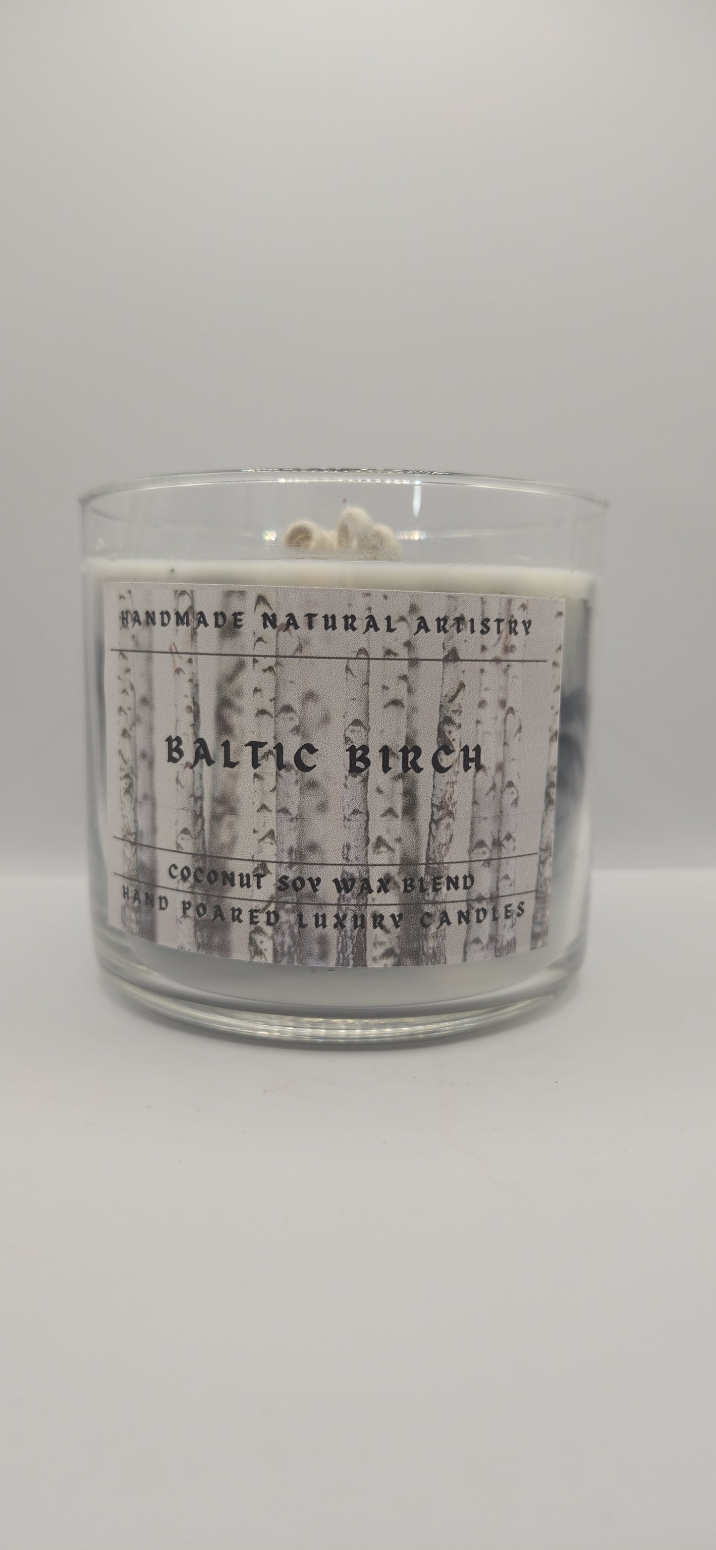 Baltic birch 16 oz candle