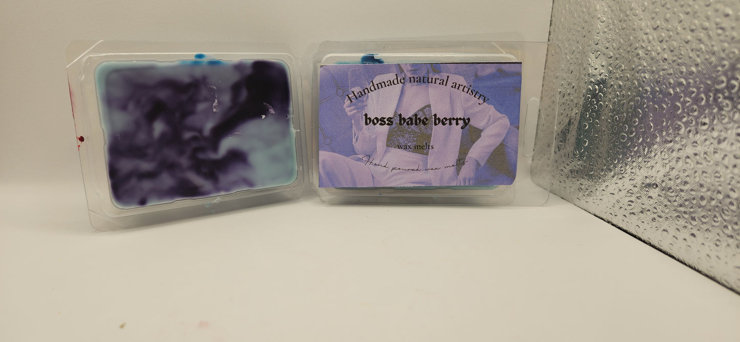 wax melt blueberry super strong wax melt Boss babe berry 2.5 oz wax melt