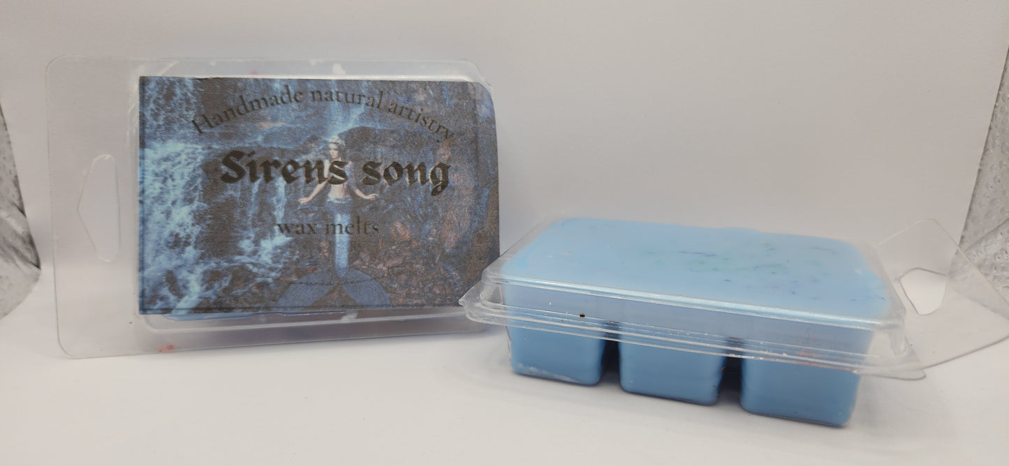 Wax melt super strong clean wax melt for clean aesthetic home fragrance Sirens song 2.5 oz wax melt