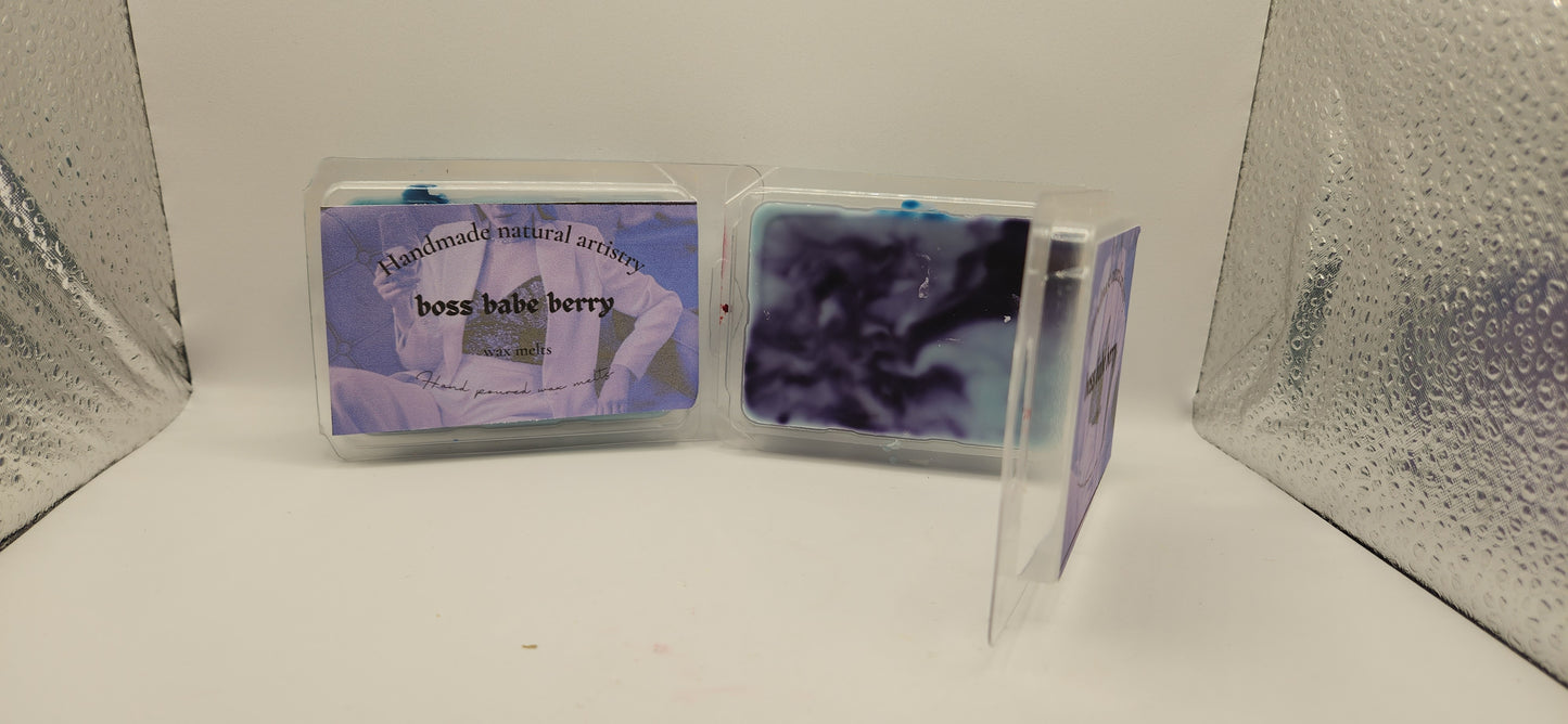 wax melt blueberry super strong wax melt Boss babe berry 2.5 oz wax melt